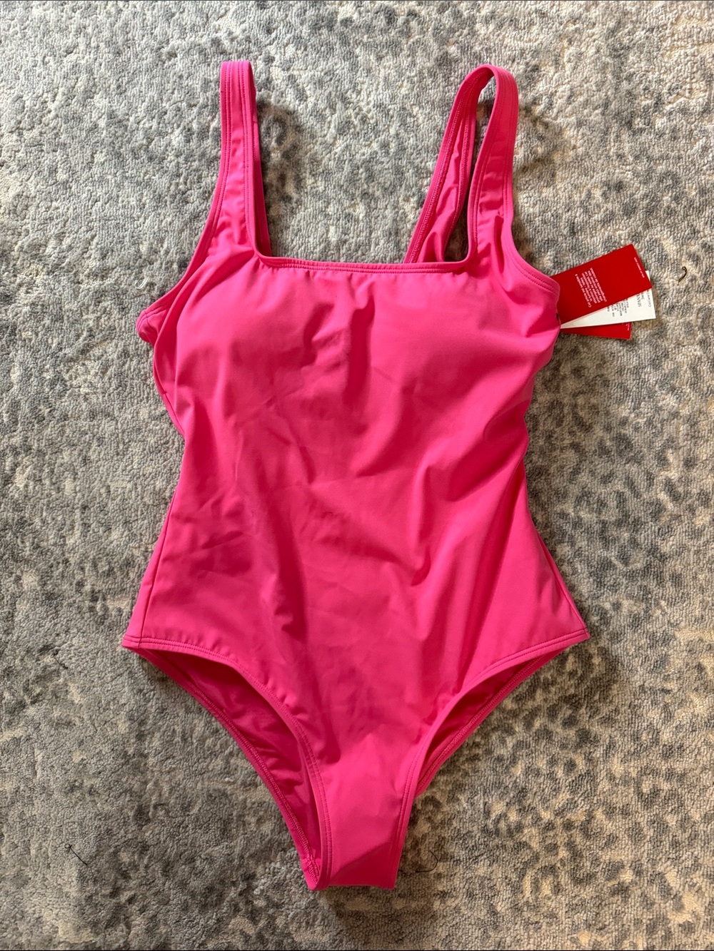 Spanx Square Neck One-Piece Swimsuit